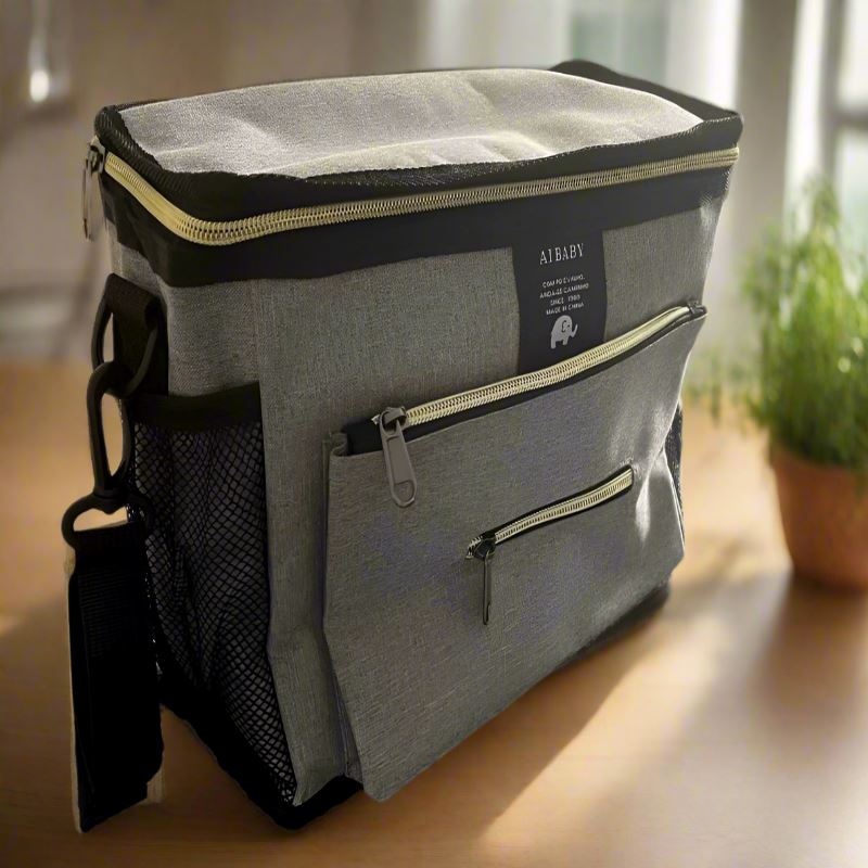Sac à Langer - BabyTravel™ - Gris - Bébé Promenade