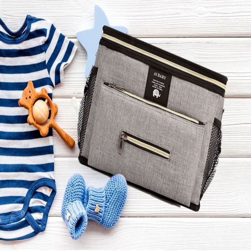 Sac à Langer - BabyTravel™ - Gris - Bébé Promenade