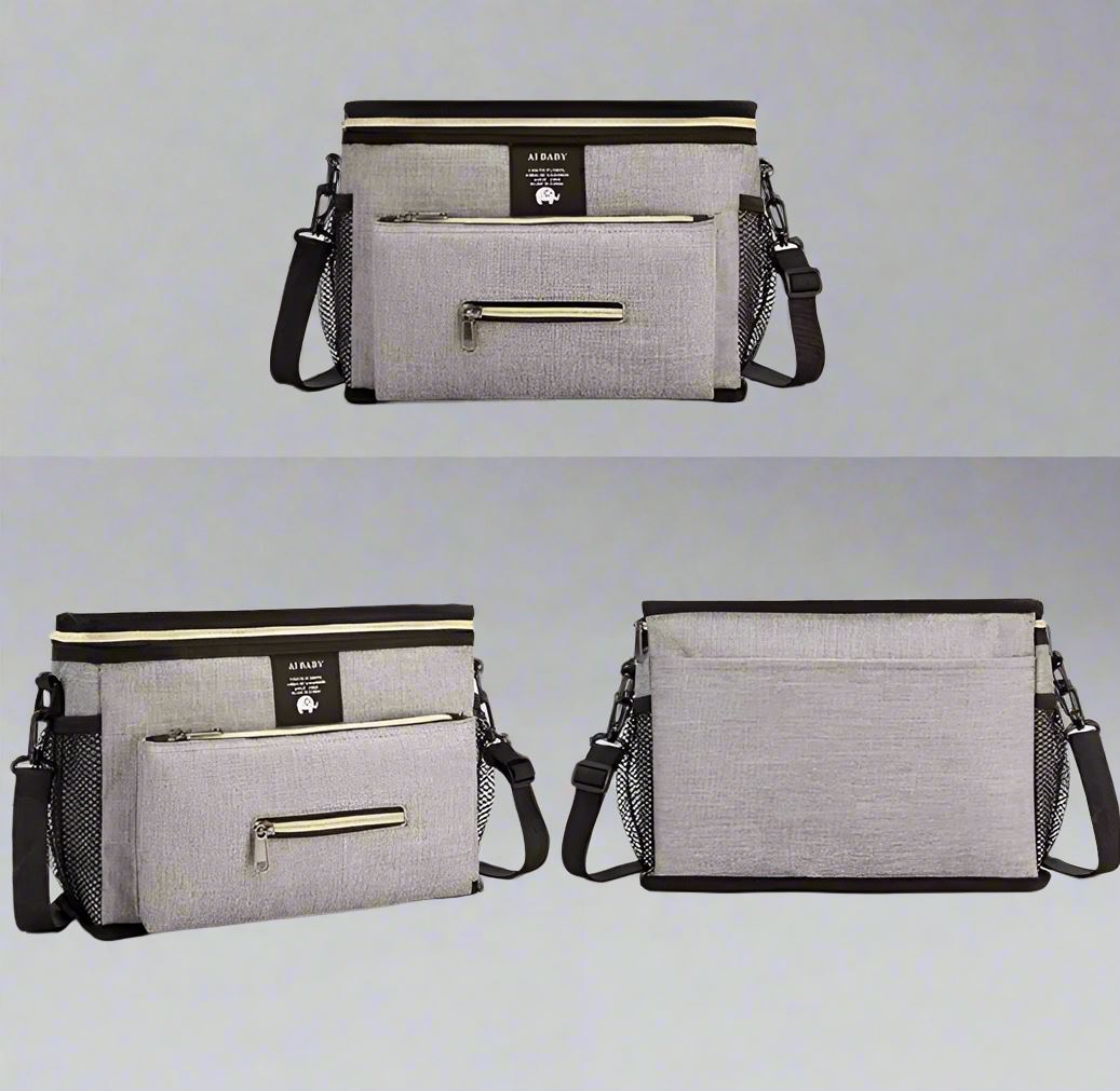 Sac à Langer - BabyTravel™ - Gris - Bébé Promenade