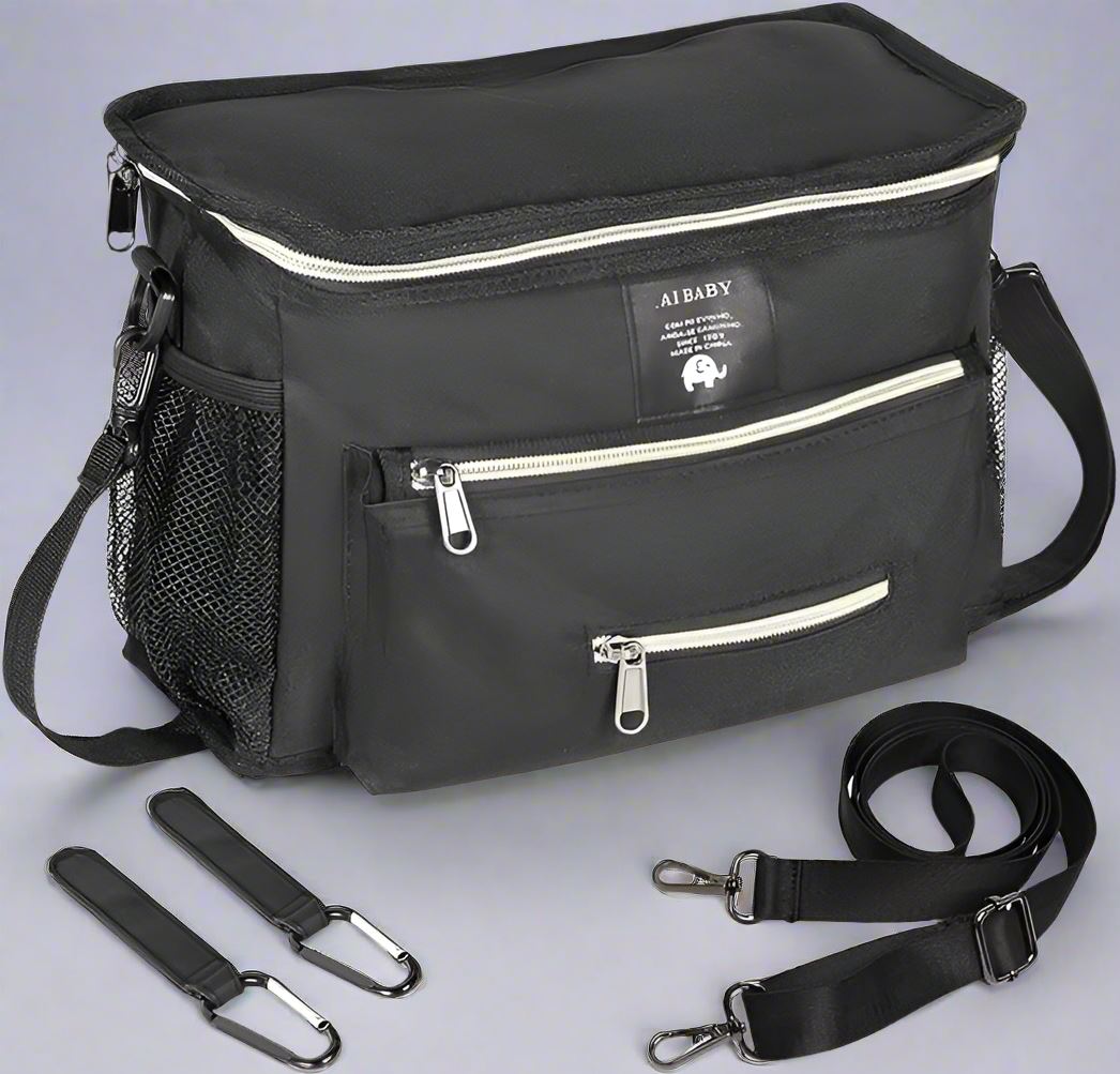 Sac à Langer - BabyTravel™ - Noir - Bébé Promenade