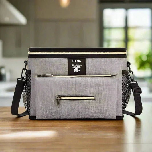 Sac à Langer - BabyTravel™ - Gris - Bébé Promenade