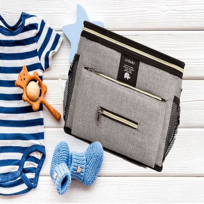 Sac à Langer - BabyTravel™ - Gris - Bébé Promenade