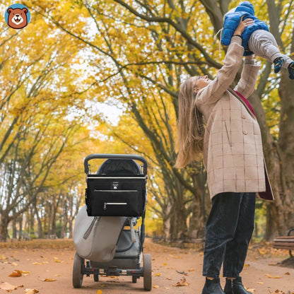 Sac à Langer - BabyTravel™ - Noir - Bébé Promenade