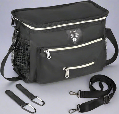 Sac à Langer - BabyTravel™ - Noir - Bébé Promenade